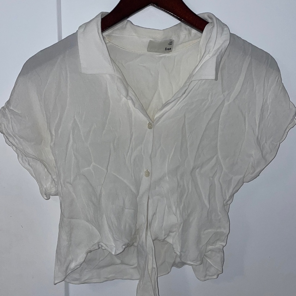 Wilfred free tie front top